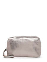 Etui Leder Paul marius Zilver vintage ADELE