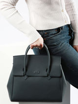 Handtas Clara Leder Nathan baume Rood nathan 2-vue-porte