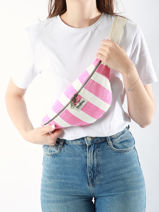 Heuptasje Olivia Gestreept Hindbag Roze rayures RA-vue-porte