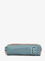 Pennenzak 2 Compartimenten Les Fantaisies G Tann's Blauw les fantaisies g 12207