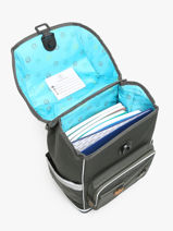 Rugzak Ergomaxx 2 Compartimenten Jeune premier Groen daydream boys B-vue-porte