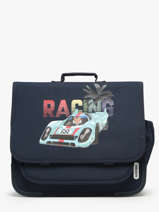 Boekentas 2 Compartimenten Jack piers Blauw jp boys B