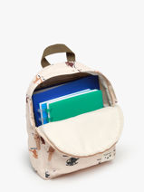 Mini Rugzak Kidzroom Beige paris sweet cuddles 3642-vue-porte