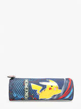 Pennenzak 1 Compartiment Energie Electrique Pokemon Blauw energie electrique 23KK207P