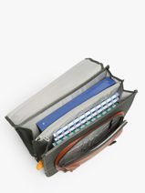 Boekentas Stones and bones Groen boys B-vue-porte