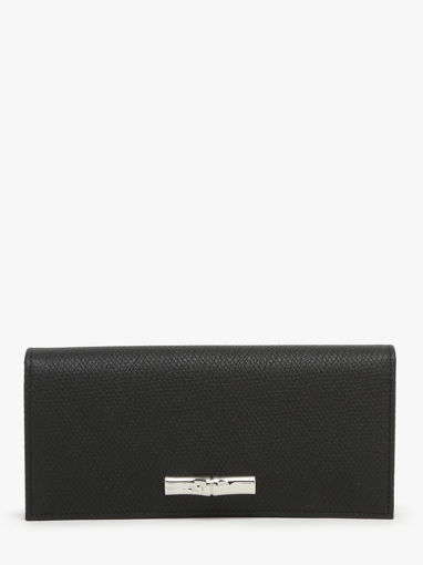 Longchamp Le roseau Portefeuille Bruin