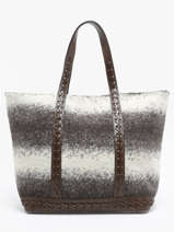 Schoudertas L Cabas Wol Vanessa bruno Grijs cabas 43140315