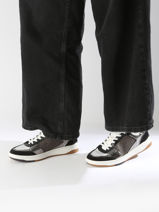 Sneakers Rebel Uit Leder Michael kors Veelkleurig women BFS1B212-vue-porte