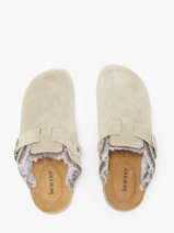 Pantoffels Uit Leder Isotoner Grijs women 94998