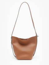 Schoudertas Rugzak S Cavalier Leder Etrier Bruin cavalier ECLR126S