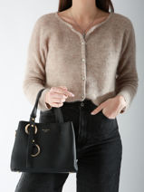 Handtas Grained Miniprix Zwart grained R1710-vue-porte