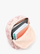 Mini Rugzak Kidzroom Roze paris full of wonders 2815-vue-porte