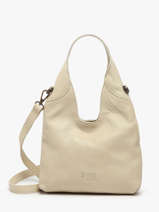 Cross Body Tas Cow Leder Basilic pepper Beige cow BCOW2S