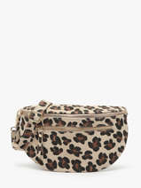 Heuptasje Velvet Leopardo Leder Milano Beige velvet leopardo VL24091