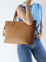 Schoudertas Ld Bags Polyurethaan Laurent david Bruin ld bags 887-vue-porte