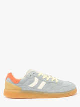 Sneakers Goal Uit Leder Coolway Grijs men 8603602