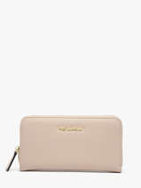 Portefeuille Jara Ted lapidus Beige jara TLMQ1501