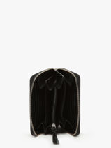 Portefeuille Alice Eclipse Leder Paul marius Zwart eclipse ALICEECL-vue-porte