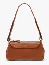 Baguette-tas Vintage Leder Paul marius Bruin vintage BILLIE