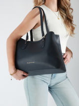 Schoudertas Brixton Valentino Blauw brixton VBS7LX01-vue-porte