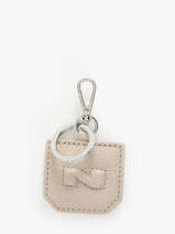Sleutelhanger Leder Nathan baume Beige original n 710N