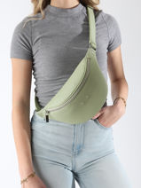 Heuptasje Small Derby Leder Nathan baume Groen n city 25-vue-porte