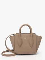 Handtas Daily City Lacoste Beige daily city NF4959DZ
