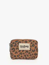 Portemonnee Leopard Hindbag Bruin leopard LE