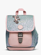 Rugzak 1 Compartiment Cameleon Blauw vintage fantasy SD30