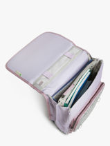 Rugzak Vintage Fantasy 2 Compartimenten Cameleon Violet vintage fantasy SD39-vue-porte