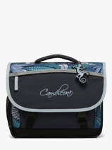 Boekentas Kind 2 Compartimenten Cameleon Blauw actual BAS-CA35