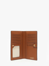 Portefeuille Dryden Leder Lauren ralph lauren Bruin dryden 371777-vue-porte