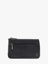 Portemonnee Madras Leder Etrier Blauw madras EMAD612