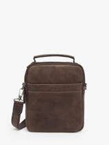 Cross Body Tas Spider Leder Etrier Zwart spider ESPI732M