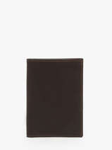 Portefeuille Oil Leder Etrier Zwart oil EOIL528