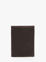 Portefeuille Oil Leder Etrier Zwart oil EOIL140