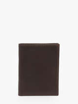 Portefeuille Oil Leder Etrier Zwart oil EOIL247