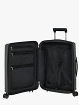 Uitbreidbare Handbagage Samsonite Groen upscape 155314-vue-porte
