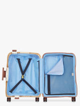 Handbagage Delsey Beige moncey 3844803M-vue-porte