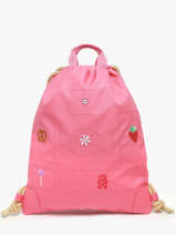 Sporttas Jeune premier Roze daydream girls G