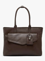 Business Tas Flandres Leder Met 15" Laptopvak Leder Etrier Zwart flandres EFLA823B