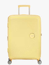 Harde Reiskoffer S Soundbox American tourister Geel soundbox 32G002