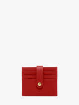 Kaarthouder Leder Katana Rood marina 753130B