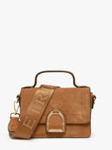 Cross Body Tas Xs Altesse Suede Etrier Bruin altesse suede EASU048X