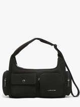 Cross Body Tas Basic Pocket Lancaster Zwart basic pocket 92