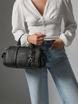 Handtassen Milano Ana Leder Lancaster Zwart milano ana 108-vue-porte