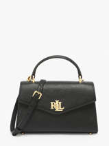 Handtas Farrah Leder Lauren ralph lauren Zwart farrah 31966765
