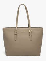 Schoudertas A4 Formaat Saffiano David jones Beige saffiano 3