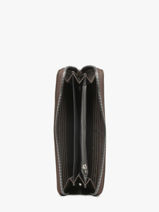 Portefeuille Classic Miniprix Bruin grained H1689-vue-porte