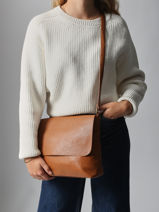 Cross Body Tas Soft Miniprix Bruin soft MD5231-vue-porte